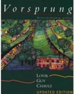 Vorsprung An Introduction to the German Language and Culture for Communication  9780618142491 Front Cover