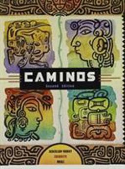Caminos Student Text with Audiocassette 2nd 9780618143337 Front Cover