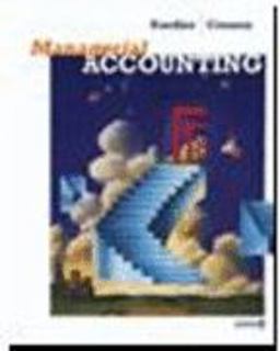 Managerial Accounting with Student CD-ROM