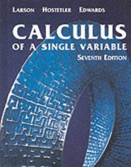 Calculus of a Single Variable