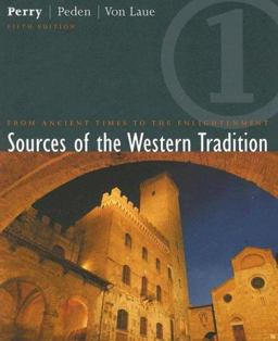 Sources of the Western Tradition From Ancient Times to the Enlightenment 5th 9780618162277 Front Cover