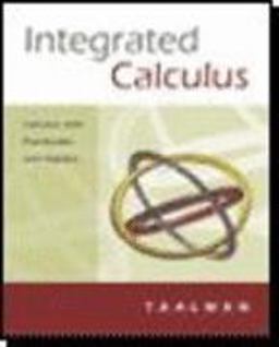Integrated Calculus Calculus with Precalculus and Algebra  9780618219506 Front Cover