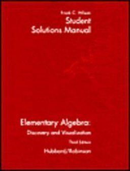 Student Solutions Manual