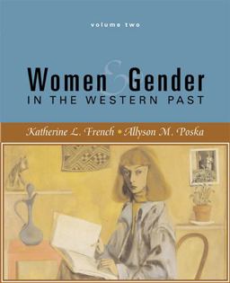 Women and Gender I the Western Past - Since 1500  9780618246250 Front Cover