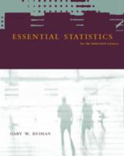 Essential Statistics for the Behavioral Sciences  9780618252008 Front Cover