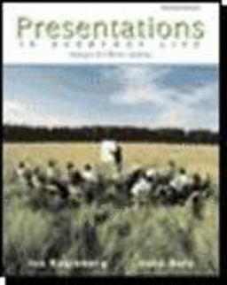 Presentations in Everyday Life Strategies for Effective Speaking 2nd 9780618260164 Front Cover