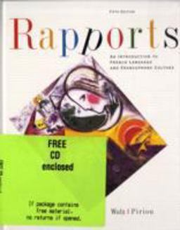 Rapports An Introduction to French Language and Francophone Culture 5th 9780618267057 Front Cover