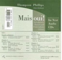 Mais Oui Study Guide Audio CD Introductory French and Francophone Culture