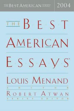 The Best American Essays 2004