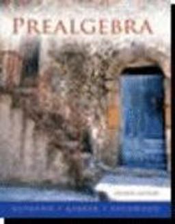 Prealgebra 4th 9780618372621 Front Cover
