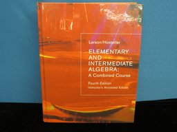 Elementary and Intermediate Algebra