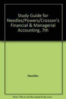 Financial and Managerial Accounting 7th 9780618393640 Front Cover