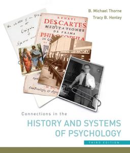 Connections in the History and Systems of Psychology 3rd 9780618415120 Front Cover
