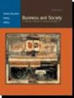 Business and Society A Strategic Approach to Social Responsibility 2nd 9780618415960 Front Cover