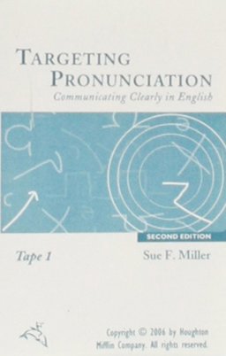 Targeting Pronunciation Audio Tape 2nd 9780618444205 Front Cover