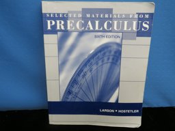 Precalculus Sixth Edition, Custom Publication