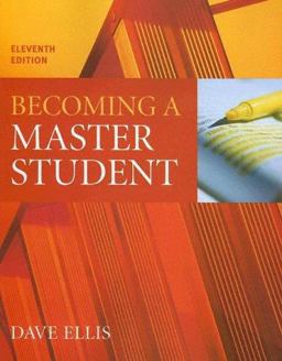 Becoming a Master Student 11th 9780618467709 Front Cover
