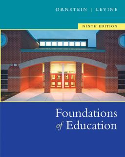 Foundations of Education 9th 9780618474066 Front Cover