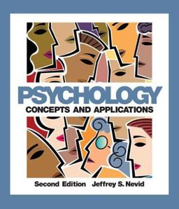 Psychology Concepts and Applications 2nd 9780618475117 Front Cover