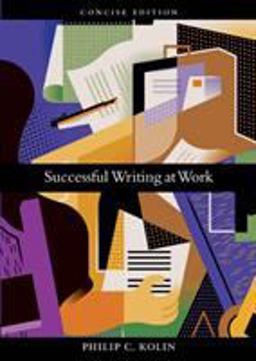 Successful Writing at Work Concise Edition  9780618481118 Front Cover