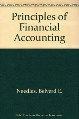 Needles Princples of Financial Accounting with Hm Accounting Cd and Smarthinking Ninth Edition