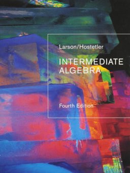 Intermediate Algebra Fourth Edition, Custom Publication