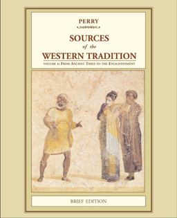 Sources of the Western Tradition Volume 1: from Ancient Times to the Enlightenment, Brief Edition  9780618539017 Front Cover