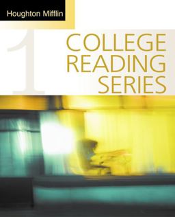 Houghton Mifflin College Reading Series