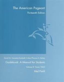 The American Pageant since 1865