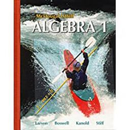 Algebra 1 1st 9780618594023 Front Cover