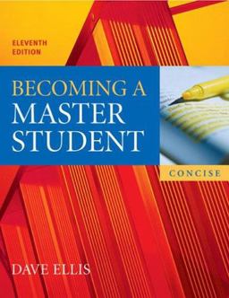 Becoming a Master Student 11th 9780618595389 Front Cover