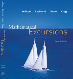 Mathematical Excursions 2nd 9780618608539 Front Cover