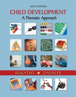 Child Development A Thematic Approach 6th 9780618608652 Front Cover