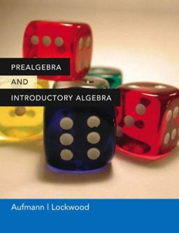 Prealgebra and Introductory Algebra  9780618609437 Front Cover