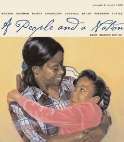 People and a Nation Since 1865 7th 9780618611522 Front Cover
