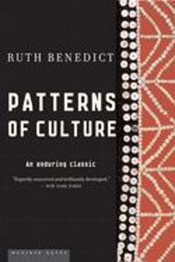 Patterns of Culture  9780618619559 Front Cover
