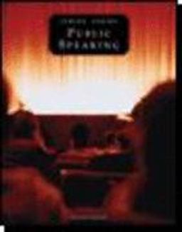 Public Speaking Text with VideoLab CD-ROM 7th 9780618624430 Front Cover