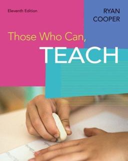 Those Who Can, Teach 11th 9780618626373 Front Cover