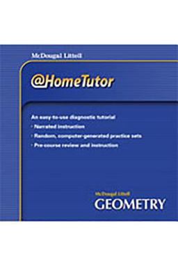 Geometry, Grades 9-12 At-home Tutor