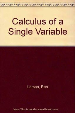 Calculus of a Single Variable