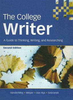 College Writer A Guide to Thinking, Writing, and Researching 2nd 9780618642021 Front Cover