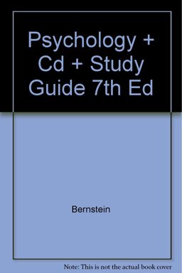 Psychology Plus Cd Plus Study Guide 7th Edition