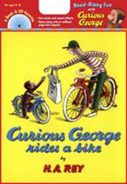 Curious George Rides a Bike Book and Cd