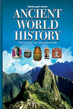 McDougal Littell World History: Patterns of Interaction Student Edition Grades 9-12 Ancient World History 2007  9780618690107 Front Cover