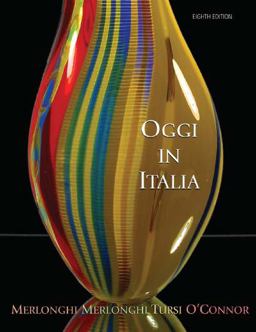 Oggi in Italia A First Course in Italian 8th 9780618704675 Front Cover