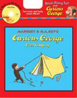 Curious George Goes Camping Book and Cd