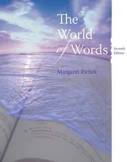 World of Words Vocabulary for College Success 7th 9780618766789 Front Cover