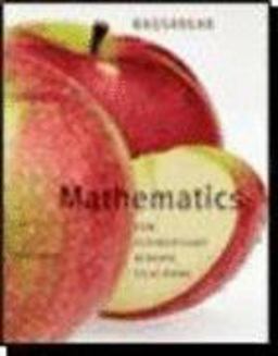 Mathematics for Elementary School Teachers 4th 9780618768363 Front Cover