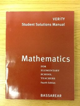Mathematics for Elementary School Teachers