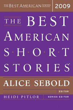 Best American Short Stories 2009  9780618792252 Front Cover